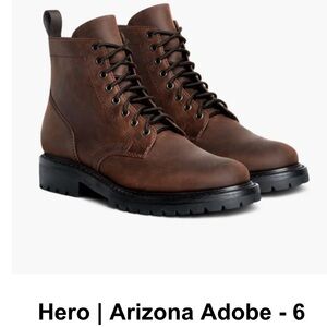 Thursday Boot Company Hero Brown Leather Boots - Arizona Adobe